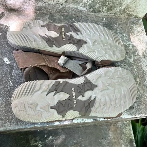 Merrell Terrant Strap Sandals Tan J91513 Mens 11 - Picture 3 of 5